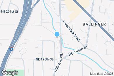 Map image of the property - 19805 15th Ave NE