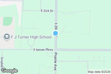 Map image of the property - 3050 Prairie Ave