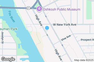 Map image of the property - 1160 High Ave