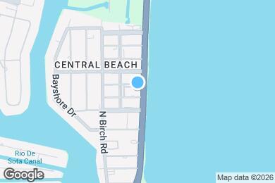 Map image of the property - 525 N Fort Lauderdale Beach Blvd
