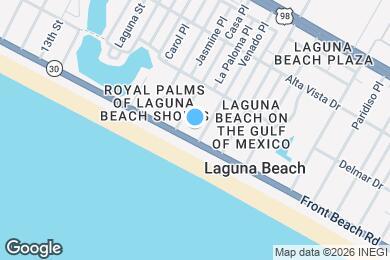 Map image of the property - 19706 Front Beach Rd