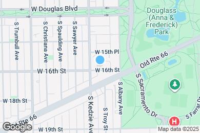 Map image of the property - 3142 W 16th St