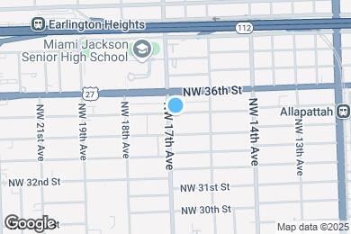 Map image of the property - 1648 NW 35th St