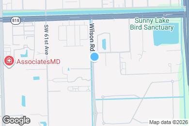 Map image of the property - 4816 SW 58th Ave