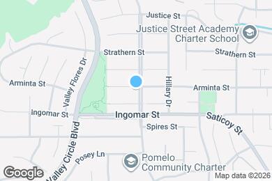 Map image of the property - 23650 Arminta St