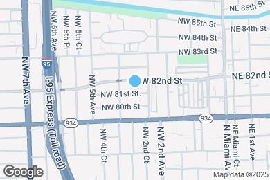 Map image of the property - 275 NW 81st St