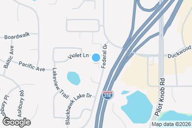 Map image of the property - 1480 Violet Ln