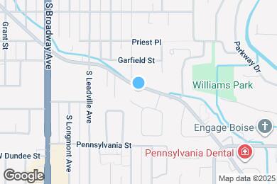 Map image of the property - 519 W Boise Ave