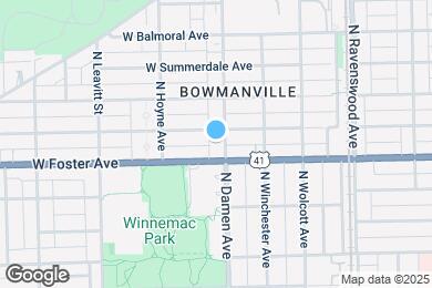 Map image of the property - 5208 N Damen Ave