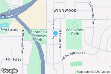 Map image of the property - 4225 N Jackson Ave