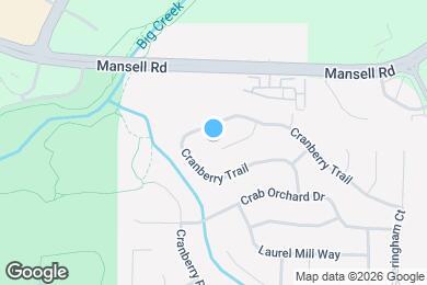Map image of the property - 650 Cranberry Ct