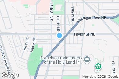 Map image of the property - Room in Shared 6 bed/3 bath home in Brookland