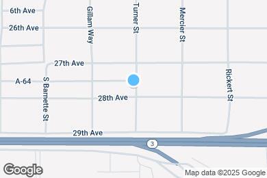 Map image of the property - 2706 Turner St