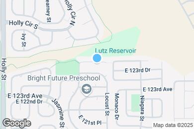 Map image of the property - 6258 E 123rd Dr