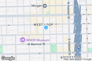 Map image of the property - 19 N Morgan St