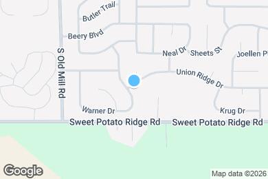 Map image of the property - 153 Union Ridge Dr