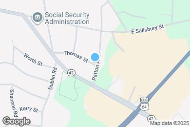 Map image of the property - 307 Patton Ave