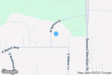 Map image of the property - 301 N Spruce Dr