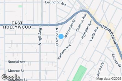 Map image of the property - 923 Manzanita St