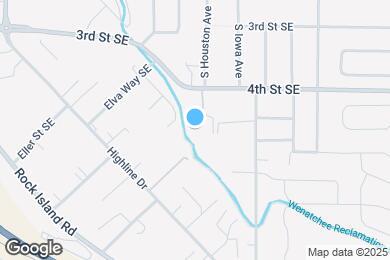 Map image of the property - 916 4th St SE