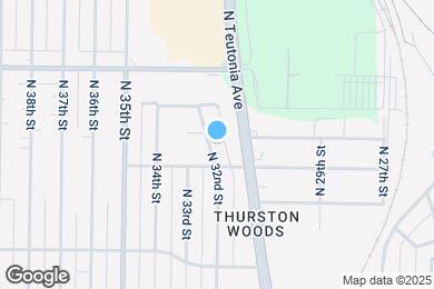 Map image of the property - 5876 N 32nd St