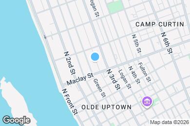 Map image of the property - 2124 Susquehanna St