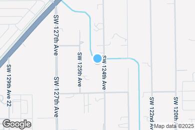 Map image of the property - 23730 SW 124th Ave