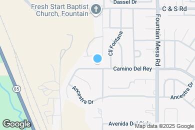 Map image of the property - 6782 Camino Del Rey