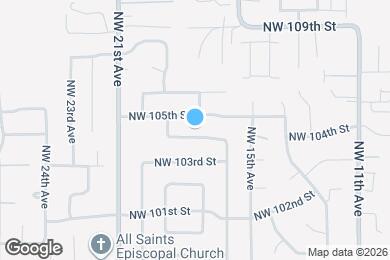 Map image of the property - 1800 NW 104th St