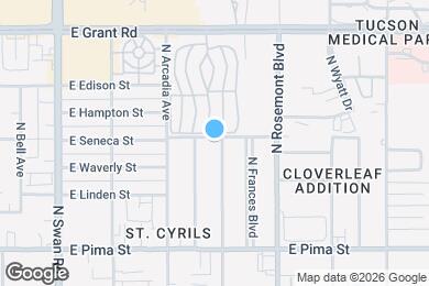 Map image of the property - 2037 N Santa Rosa Ave
