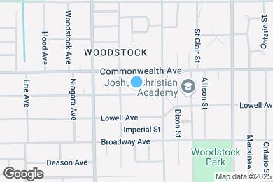 Map image of the property - 3051 Columbus Ave
