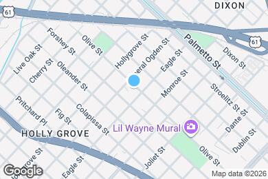 Map image of the property - 8816 Olive St