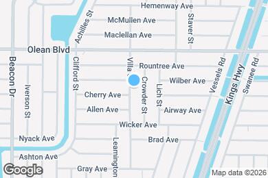 Map image of the property - 3092 Villa St