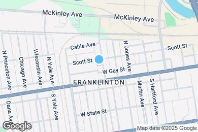 Map image of the property - 43 1/2 Rodgers Ave