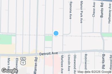 Map image of the property - 1333 Belle Ave
