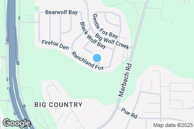 Map image of the property - 10703 Ranchland Fox