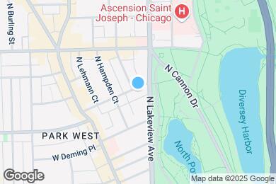 Map image of the property - 2650 N Lakeview Ave