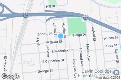 Map image of the property - 47 Grant St