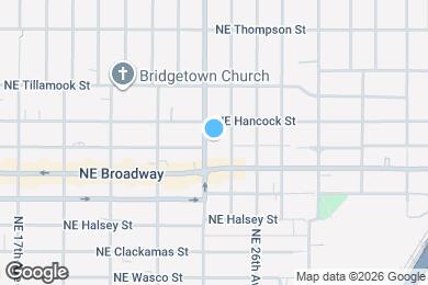 Map image of the property - 1804 NE 24th Ave