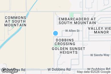 Map image of the property - 8620 S 10th Ln
