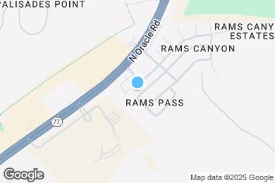 Map image of the property - 2215 E Stone Stable Dr