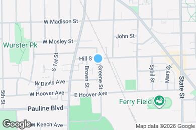 Map image of the property - 808 Greene St