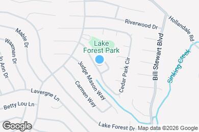 Map image of the property - 515 Cedar Park Cir