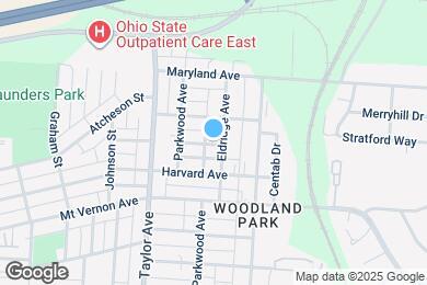 Map image of the property - 415 Eldridge Ave
