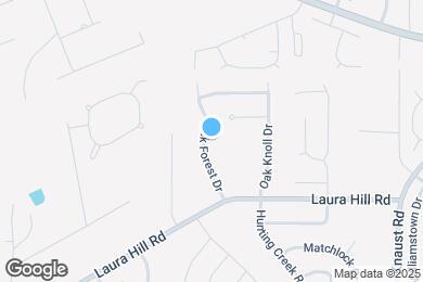 Map image of the property - 22 Oak Forest Dr