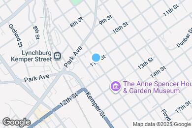 Map image of the property - 1101 Pierce St