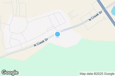 Map image of the property - 195 N Creek Dr