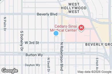 Map image of the property - 132 S Clark Dr