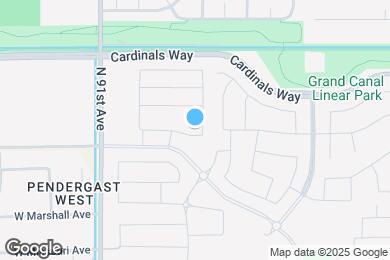 Map image of the property - 8908 W Solano Dr