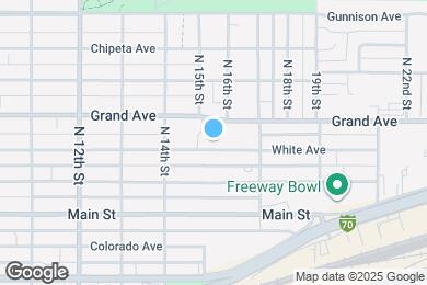 Map image of the property - 1520 White Ave